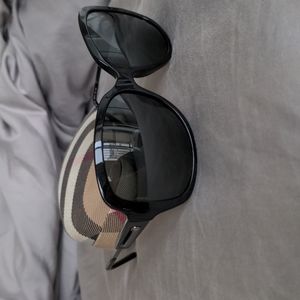 Burberry sunglasses with iconic case